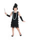 Kids Carnival Costume Elegant Flapper