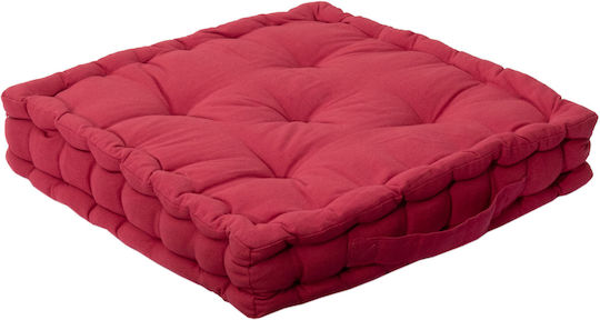 Viopros Floor Pillow 15 Red 40x40 cm