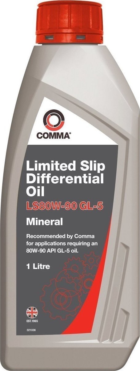 Comma Oil Limited Slip Gear Oil Ls80w 90 Gl 5 1lt Skroutzgr