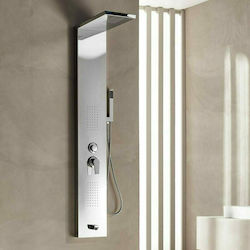 Tema 53100-1 Hydro-Massage-Säule 150cm Chrom