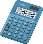 Casio Αριθμομηχανή Λογιστική MS-7UC 10 Ψηφίων σε Γαλάζιο Χρώμα