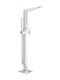 Grohe Allure Brilliant Single Стълб за душ с Батерия 106.4см Сребрист
