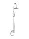 Paini 92CR6891P1 Duschsäule mit Wannenbatterie 135cm Silber