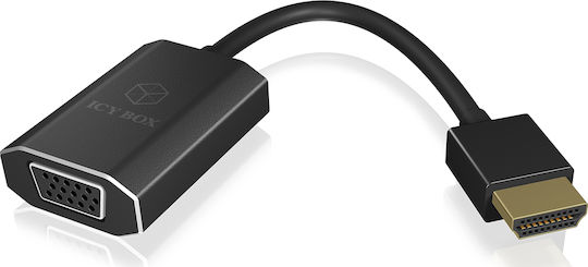 Icy Box Icy Box IB-AD502 Convertor HDMI Masculin La VGA Feminin 1 Bucată