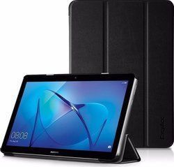 Tri-Fold Flip Cover Synthetic Leather / Silicone Black (Universal 10.1")
