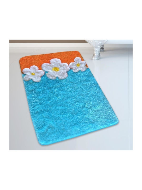 San Lorentzo Bath Mat Milano 1559TIR Turquoise ...