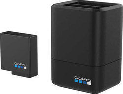 GoPro Двоен Зарядно Устройство За Батерии + Батерия GoPro Двоен Зарядно Устройство За Батерии + Батерия