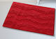 San Lorentzo Πατάκι Μπάνιου Βαμβακερό Waves 1404 RED Red 45x70εκ.