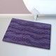 San Lorentzo Bath Mat Cotton Waves 1404PURPLE Purple 45x70cm