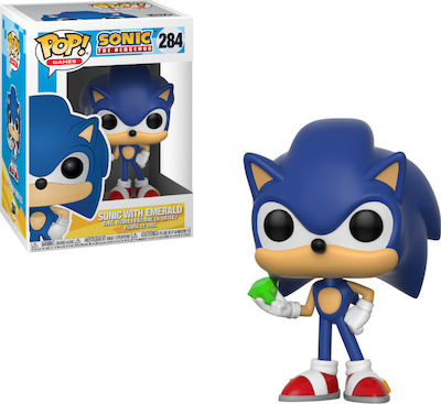 Funko Pop! Jocuri: Sonic The Hedgehog - Sonic with Emerald 284