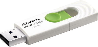 Adata UV320 32GB USB 3.1 Stick Λευκό