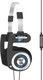 Koss Porta Pro Mic/Remote Wired On Ear Headphones Black / Silver 193970