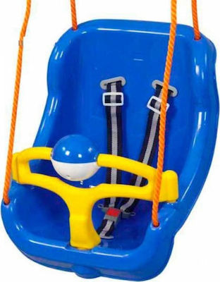 Pilsan Plastic with Protector and Seatbelt Swing 36x41cm for 1+ years Blue