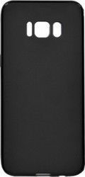 Senso SOFT TOUCH Silicone Back Cover Black (Galaxy S8+)