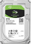 Seagate Barracuda 8TB HDD Σκληρός Δίσκος 3.5" SATA III 5400rpm με 256MB Cache για Desktop