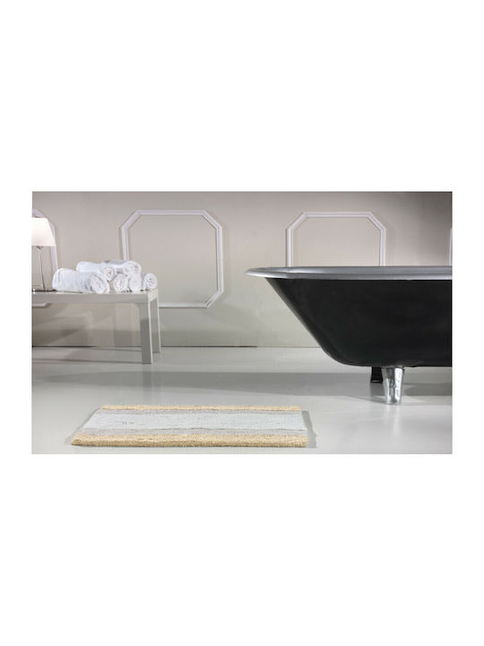 Guy Laroche Πατάκι Μπάνιου Βαμβακερό Isolda 1127091114009 Gold 55x90εκ.