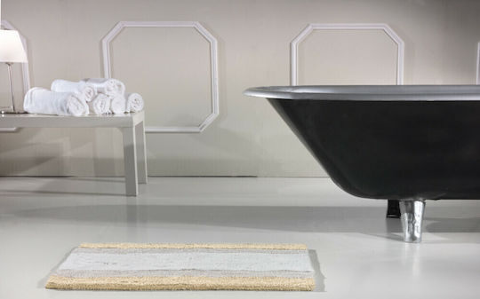 Guy Laroche Πατάκι Μπάνιου Βαμβακερό Isolda 1127091114009 Gold 55x90εκ.