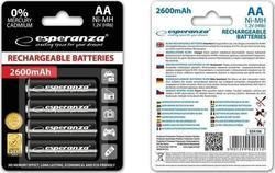 Esperanza AA 2600mAh (4τμχ) Esperanza AA 2600mAh (4τμχ)