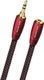 Audioquest 3.5mm Jack Cable 3.5mm Male - 3.5mm Female Black 2m With Gold Plated Terminals Golden Gate