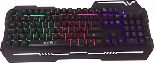 Weibo WB-539 Gaming Keyboard with RGB lighting (English US)