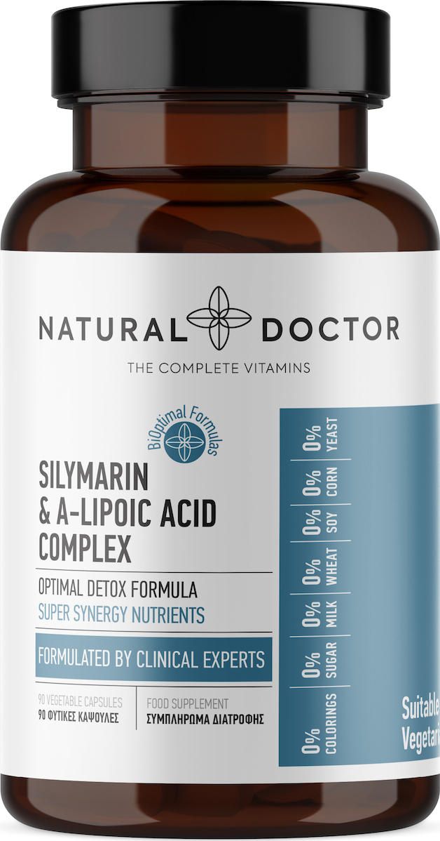 Natural Doctor Silymarin & Alipoic Acid Complex 90 φυτικές κάψουλες