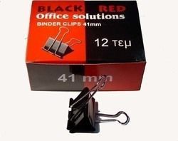 Document Holder Metallic Black / Clip No4 41mm