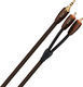 Audioquest Audio Cable 3.5mm Male - RCA Male Black 0.6m with Gold Plated Terminals Big Sur