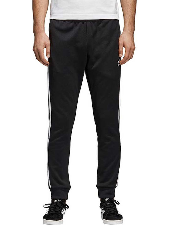 Adidas Superstar TP Παντελόνι Φόρμας με Λάστιχο Μαύρο