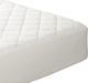 Vesta Home Super-Double Quilted Mattress Cover Fitted Εκάβη White 160x200cm