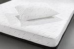 Guy Laroche Super-Double Quilted Mattress Cover Fitted White 000000190016 165x200+28cm