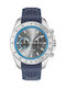 Gant Watch Chronograph Battery with Blue Rubber Strap GT059002