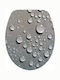 Import Hellas 26 Καπάκι Λεκάνης Πλαστικό 45.5x37.1cm Σταγόνες