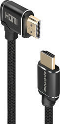Promate proLink4K1-300 HDMI 2.0 Geflochten HDMI-Stecker - HDMI-Stecker 3m Schwarz Promate proLink4K1-300 HDMI 2.0 Geflochten HDMI-Stecker - HDMI-Stecker 3m Schwarz