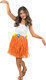 Carnival Skirt Orange 80865