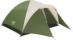 Bestway Montana X4 Τent Summer Khaki Igloo Camping Tent with Double Cloth for 4 People 310x240x130cm