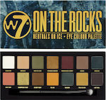 W7 Cosmetics On The Rocks Παλέτα με Σκιές Ματιών σε Στερεή Μορφή Πολύχρωμη 11.2gr