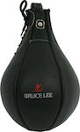 Tunturi Bruce Lee Leather Filled Speed Punching Bag 3.9kg Black