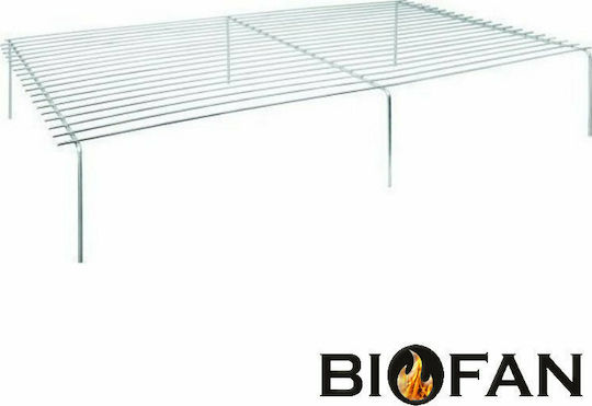 Biofan Μεταλλική Σχάρα Ψησίματος με Πόδια 70x43εκ.