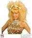 Carnival Wig Afro Hair Blond Cavewoman