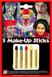 Carnival Face Painting Sticks Set 5pcs