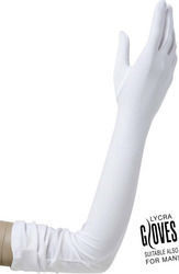 White Carnival Gloves