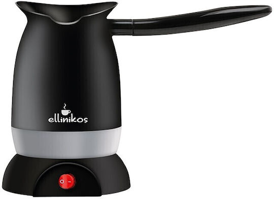 Life Ellinikos Ηλεκτρικό Μπρίκι 800W με Χωρητικότητα 400ml Μαύρο