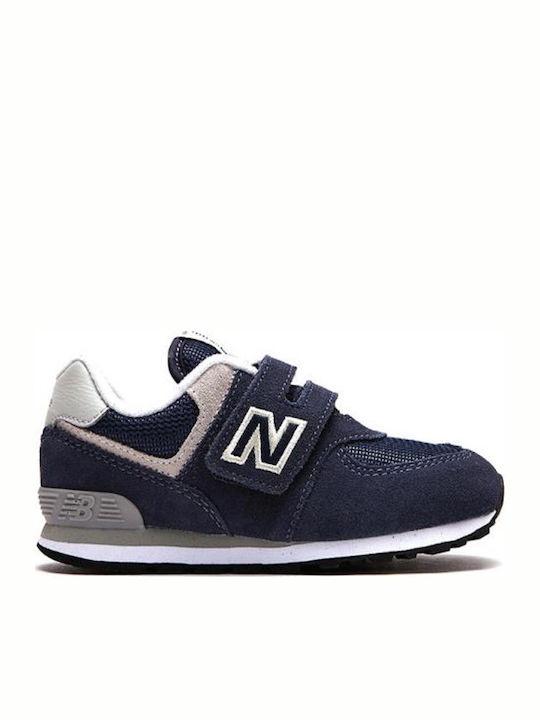 Παιδικά Sneakers με Σκρατς Navy Μπλε