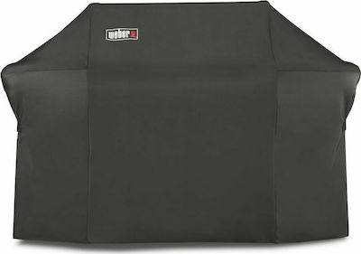 Weber Grill Cover Black from Polyester 190x68.1x119.4cm