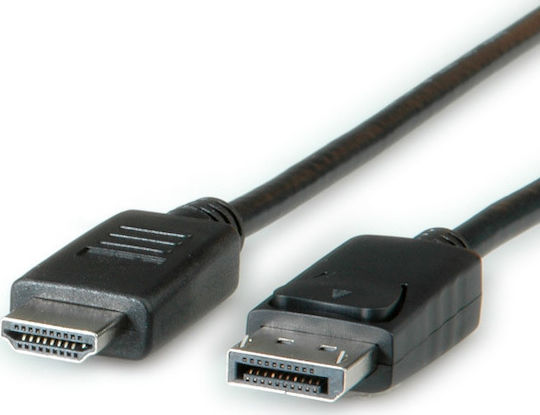 Roline Cable DisplayPort male - HDMI male 3m Black (11.04.5782)