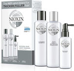 Nioxin Loyalty Kit 1 for Natural Hair, Light Thinning Σετ Θεραπείας Μαλλιών με Σαμπουάν 3τμχ