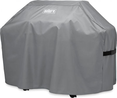 Weber Grill Cover Gray from Polyester with UV Protection 132x59.4x105.1cm