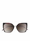 Karl Lagerfeld Women's Sunglasses with Brown Frame and Black Lens KL950S-133