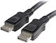 StarTech Kabel DisplayPort-Stecker - DisplayPort-Stecker 0.5m Schwarz (DISPL50CM)