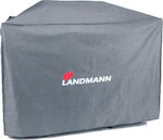 Landmann Grill Cover Gray from Polyester with UV Protection 120x60x100cm LD